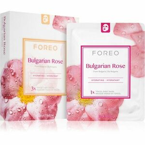 FOREO Farm to Face Sheet Mask Bulgarian Rose hidratáló gézmaszk 3x20 ml kép