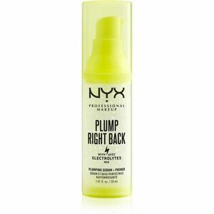 NYX Professional Makeup Plump Right Back Plump Serum And Primer tartós make-up bázis 30 ml kép