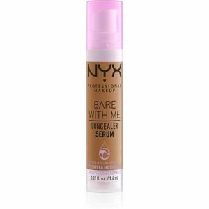 NYX Professional Makeup Bare With Me Concealer Serum hidratáló korrektor 2 az 1-ben árnyalat 09 Deep Golden 9, 6 ml kép