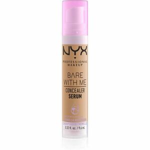 NYX Professional Makeup Bare With Me Concealer Serum hidratáló korrektor 2 az 1-ben árnyalat 07 Medium 9, 6 ml kép