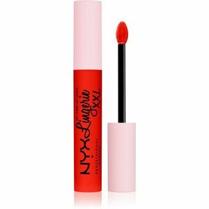 NYX Professional Makeup Lip Lingerie XXL matt folyékony állagú ajakrúzs árnyalat 27 - On Fuego 4 ml kép
