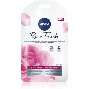 Nivea Rose Touch szem maszk 1 db kép
