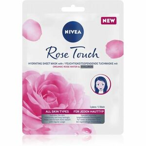 Nivea Rose Touch hidratáló gézmaszk 1 db kép