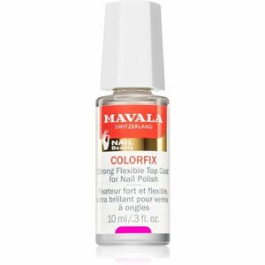 Mavala Nail Beauty Colorfix fedő lakk a körmökre a tökéletes védelemért és intenzív fényért 10 ml kép