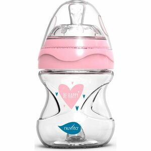 Nuvita Glass bottle Pink cumisüveg Glass/Pink 140 ml kép
