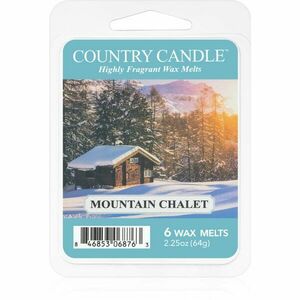 Country Candle Mountain Challet illatos viasz aromalámpába 64 g kép