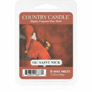 Country Candle Ol'Saint Nick illatos viasz aromalámpába 64 g kép