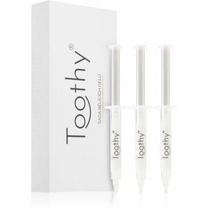 Toothy® Gel Kit fogzselédentální gel fehérítő hatás utántöltő 3 db kép