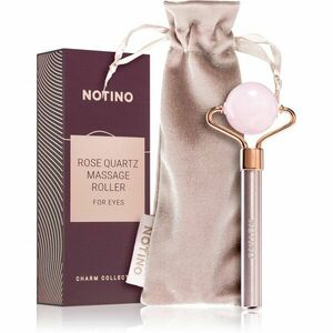 Notino Charm Collection Rose quartz massage roller for eyes masszázs henger a szem köré Pink 1 db kép