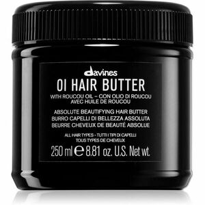 Davines OI Hair Butter Mélyen tápláló vaj a rakoncátlan és töredezett hajra 250 ml kép