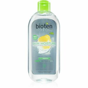 Bioten Skin Moisture tisztító és lemosó micellás víz normál és kombinált bőrre 400 ml kép
