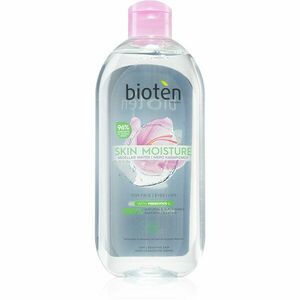 Bioten Skin Moisture tisztító és lemosó micellás víz száraz és érzékeny bőrre 400 ml kép
