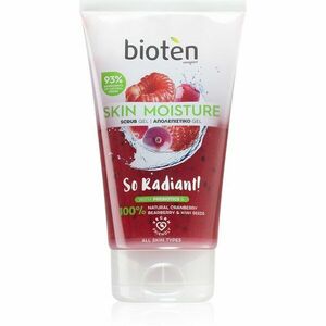 Bioten Skin Moisture frissítő arc peeling minden bőrtípusra, beleértve az érzékeny bőrt is s probiotiky, kiwi a semínky z klikvy 150 ml kép
