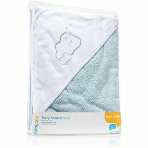 BabyOno Towel Terrycloth kapucnis törülköző Blue 100x100 cm kép