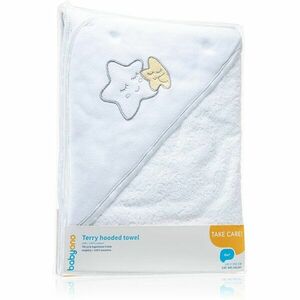BabyOno Towel Terrycloth kapucnis törülköző White 100x100 cm kép