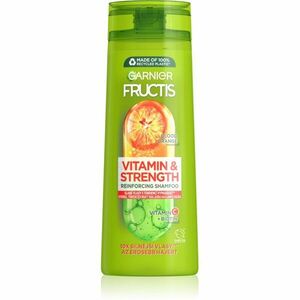 Garnier Fructis Vitamin & Strength hajerősítő sampon a sérült hajra 400 ml kép