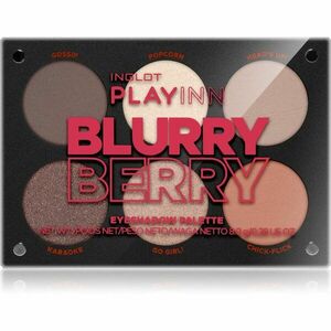 Inglot PlayInn szemhéjfesték paletta árnyalat Blurry Berry kép