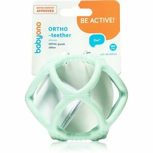 BabyOno Be Active Ortho rágóka BPA-mentes 0 m+ mint 1 db kép