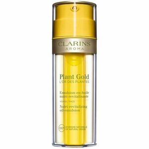 Clarins Plant Gold Nutri-Revitalizing Oil-Emulsion tápláló olaj arcra 2 az 1-ben 35 ml kép