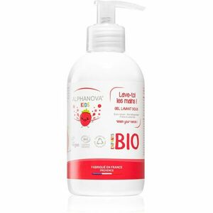 Alphanova Kids Bio folyékony szappan gyermekeknek Strawberry 250 ml kép