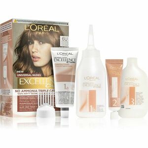 L’Oréal Paris Excellence Universal Nudes tartós hajfesték árnyalat 6U 1 db kép