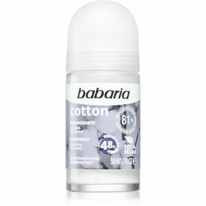 Babaria Deodorant Cotton golyós dezodor roll-on tápláló hatással 50 ml kép