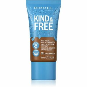 Rimmel Kind & Free könnyű hidratáló alapozó árnyalat 601 Soft Chocolate 30 ml kép