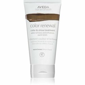 Aveda Color Renewal Color & Shine Treatment színező pakolás hajra árnyalat Warm Brown 150 ml kép