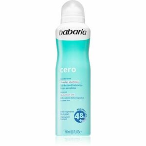 Babaria Deodorant Cero izzadásgátló spray az érzékeny bőrre 200 ml kép