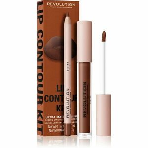 Makeup Revolution Lip Contour Kit ajakápoló készlet árnyalat D. kép