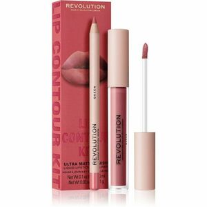 Makeup Revolution Lip Contour Kit ajakápoló készlet árnyalat Queen kép