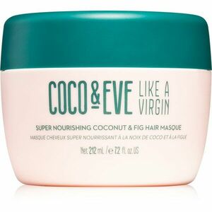 Coco & Eve Like A Virgin Super Nourishing Coconut & Fig Hair Masque mélyen tápláló maszk a fénylő és selymes hajért 212 ml kép