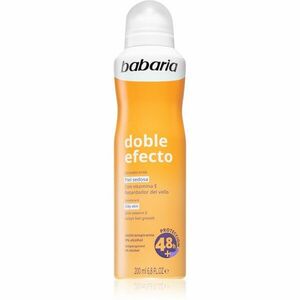 Babaria Deodorant Double Effect izzadásgátló spray a szőrnövekedés lassítására 200 ml kép