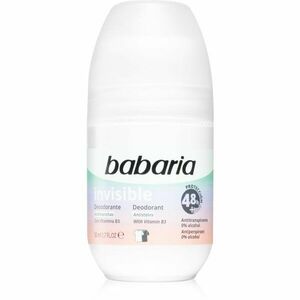 Babaria Deodorant Invisible golyós dezodor roll-on a fehér és sárga foltok ellen 50 ml kép