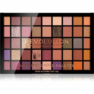 Makeup Revolution Maxi Reloaded Palette púderes szemhéjfesték paletta árnyalat Infinite Bronze 45x1.35 g kép