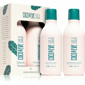 Coco & Eve Like A Virgin Super Hydration Kit sampon és kondicionáló a hidratálásért és a fényért kép