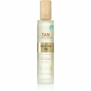 TanOrganic The Skincare Tan önbarnító olaj árnyalat Light Bronze 100 ml kép