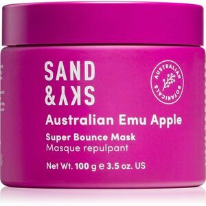 Sand & Sky Australian Emu Apple Super Bounce Mask hidratáló és világosító maszk az arcra 100 g kép