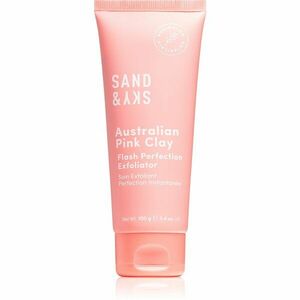 Sand & Sky Australian Pink Clay Flash Perfection Exfoliator tisztító peeling pórusok kitisztításáért és a matt bőrért 100 ml kép