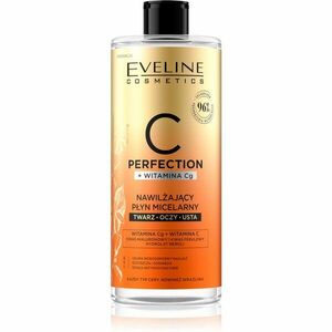 Eveline Cosmetics C Perfection micellás hidratáló víz C vitamin 500 ml kép