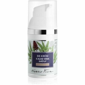 Nobilis Tilia Face Cream Face Care hidratáló hatású BB krém Aloe Vera tartalommal árnyalat Light 30 ml kép