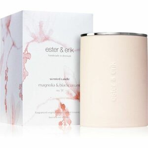 ester & erik scented candle magnolia & blackcurrant (no. 51) illatgyertya 350 g kép