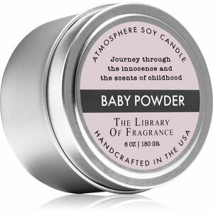 The Library of Fragrance Baby Powder illatgyertya 180 g kép