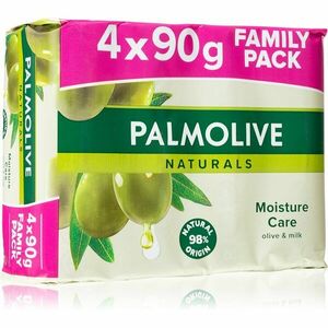 Palmolive Naturals Milk & Olive Szilárd szappan 4x90 g kép