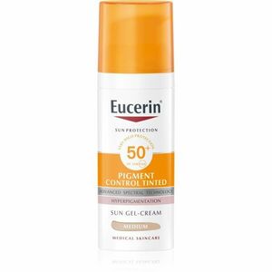 Eucerin Sun Pigment Control Tinted Védőemulzió a bőr hiperpigmentációja ellen SPF 50+ árnyalat Medium 50 ml kép
