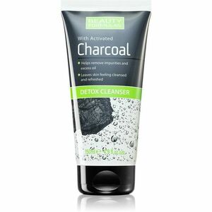 Beauty Formulas Charcoal tisztító gél faszénnel zsíros és problémás bőrre 150 ml kép
