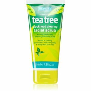 Beauty Formulas Tea Tree arctisztító peeling a problémás bőrre 150 ml kép