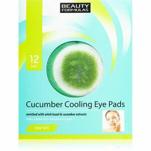 Beauty Formulas Clear Skin Cucumber Cooling regeneráló maszk szemre 12 db kép