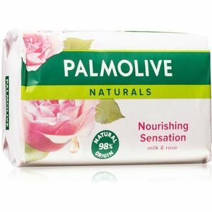 Palmolive Naturals Milk & Rose Szilárd szappan rózsa illattal 90 g kép