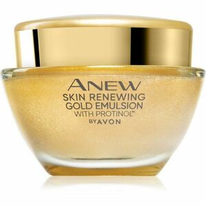 Avon Anew Skin Renewing Gold Emulsion hidratáló éjszakai krém a ráncok ellen 50 ml kép